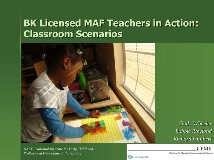 bk licensed maf teachers in action classroom scenarios