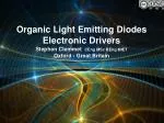 Comprehensive Guide to Organic Light Emitting Diodes (OLED) and Electronic Drivers - slide 1