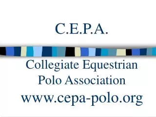 C.E.P.A. Collegiate Equestrian Polo Association cepa-polo