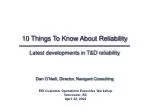 10 Essential Insights on Electric Reliability: Navigating T&D Challenges and Customer Satisfaction - slide 1