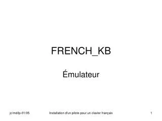 french kb