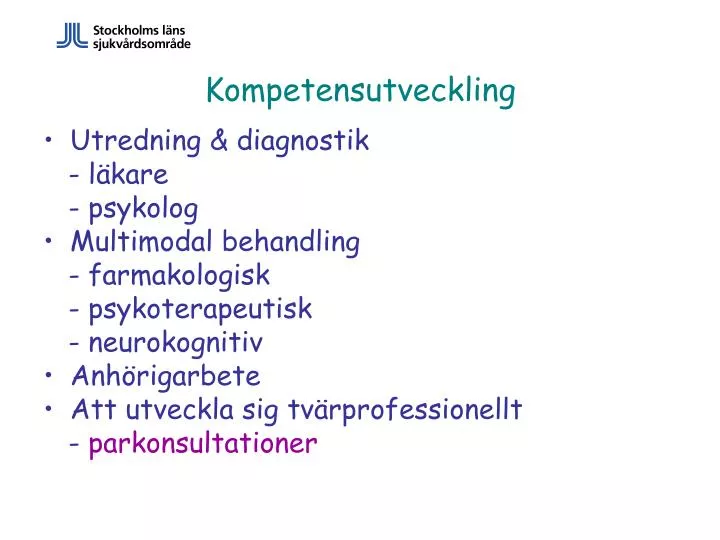 kompetensutveckling