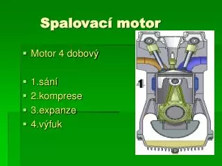 spalovac motor