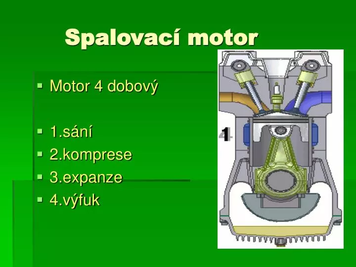 spalovac motor