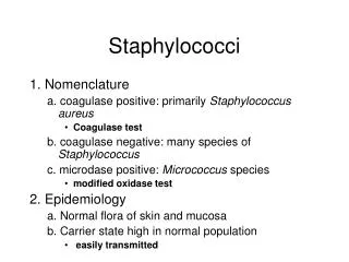 Staphylococci