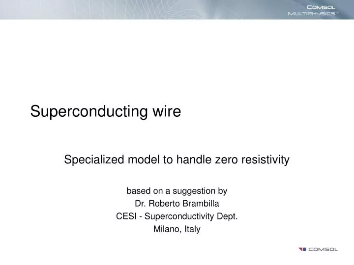 superconducting wire