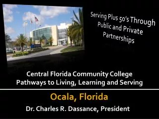 Central Florida Community College Pathways to Living, Learning and Serving