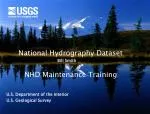 National Hydrography Dataset - slide 1