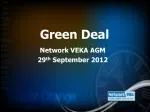 Green Deal - slide 1