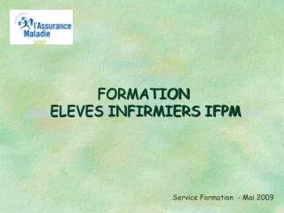 formation eleves infirmiers ifpm