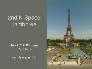 2nd K-Space Jamboree