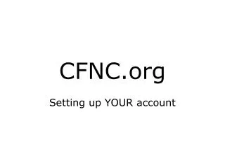 CFNC