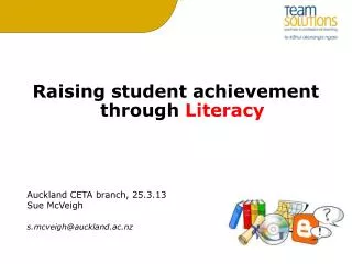 Raising student achievement through Literacy