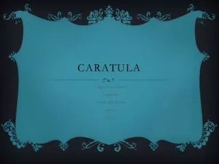 caratula