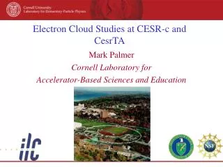 Electron Cloud Studies at CESR-c and CesrTA