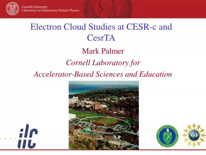 electron cloud studies at cesr c and cesrta