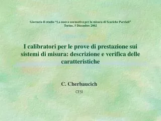 c cherbaucich cesi