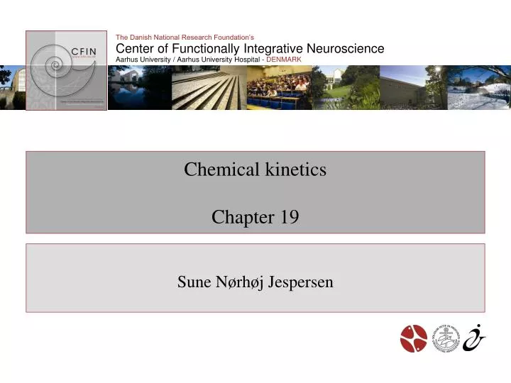 chemical kinetics chapter 19