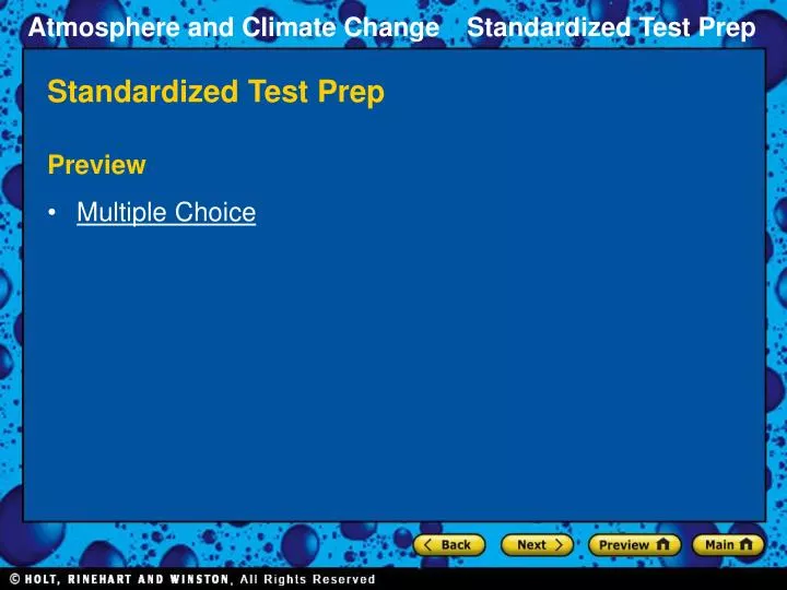 standardized test prep