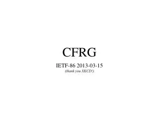 CFRG