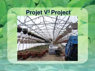 Projet V 3 Project