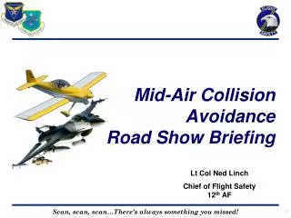 Mid-Air Collision Avoidance Road Show Briefing