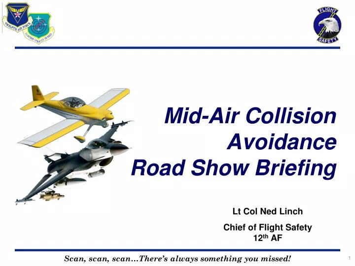 mid air collision avoidance road show briefing