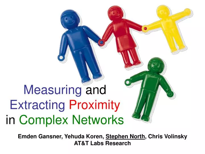 measuring and extracting proximity in complex networks