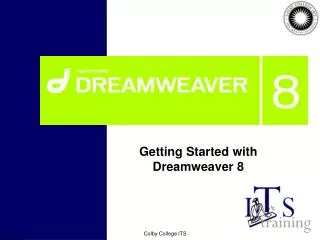 Getting Started with Dreamweaver 8