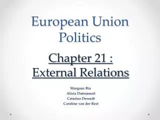 European Union Politics