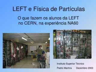 left e f sica de part culas