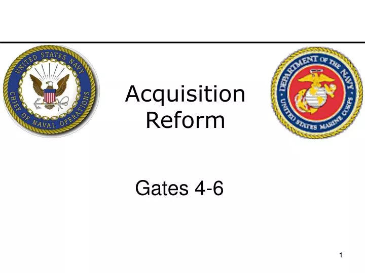 acquisition reform