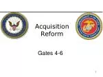 Acquisition Reform - slide 1