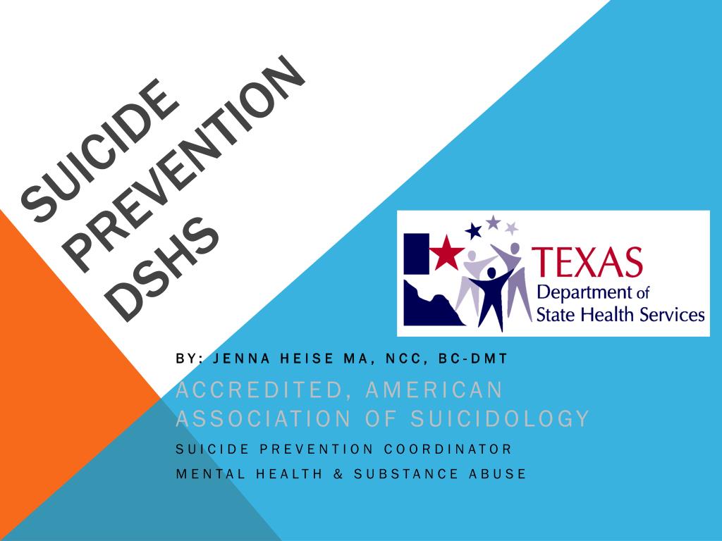 PPT - Suicide Prevention DSHS PowerPoint Presentation, free download ...