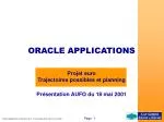 ORACLE APPLICATIONS - slide 1