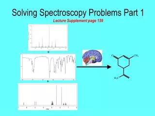 Solving Spectroscopy Problems Part 1 Lecture Supplement page 159