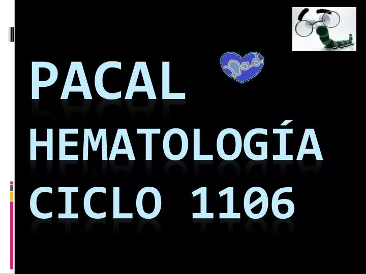 pacal hematolog a ciclo 1106