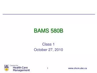 BAMS 580B