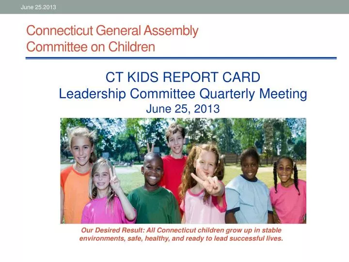 connecticut general assembly committee on children