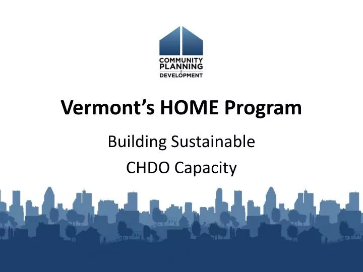 vermont s home program