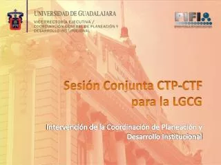 sesi n conjunta ctp ctf para la lgcg
