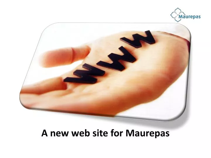 a new web site for maurepas