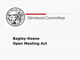 Bagley-Keene Open Meeting Act