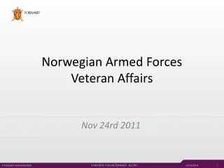 Norwegian Armed Forces Veteran Affairs