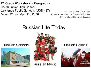 Russian Life Today