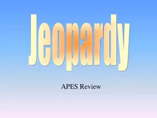 APES Review
