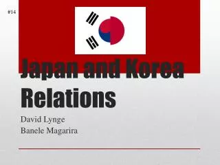 Japan and Korea Relations