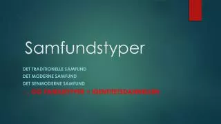 samfundstyper