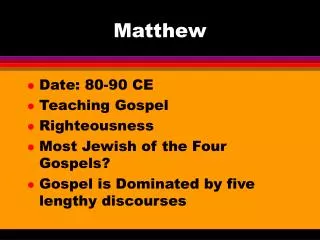 Matthew