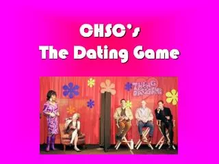CHSC’s The Dating Game